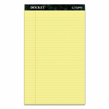 TOPS Docket Ruled Perf Pads, Wide/Legal, PK12 63580